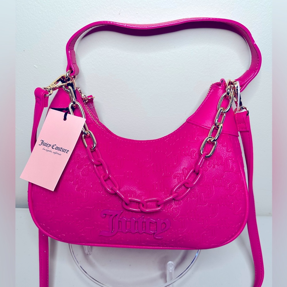Juicy Couture Pink Flash Can’t Tame Her Shoulder Bag